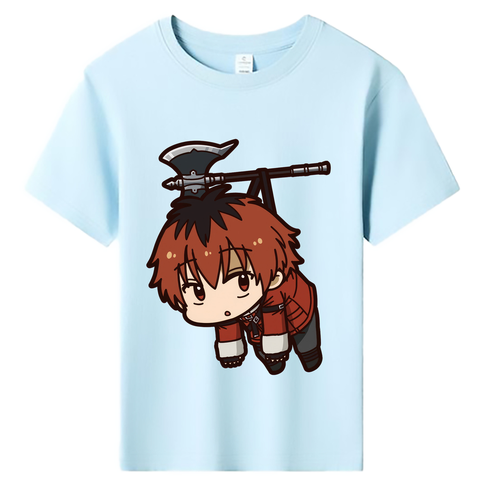 （画像用） 葬送のフリーレン Frieren 綿100％キッズTシャツ（フロントプリント）